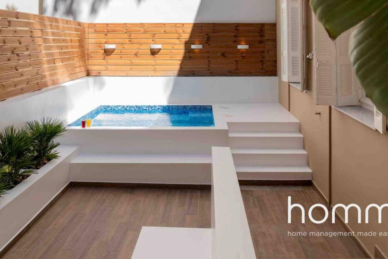 Nemeseos 1St Floor Homm Apartment With Roof Garden And Wading Pool Atena Exterior foto