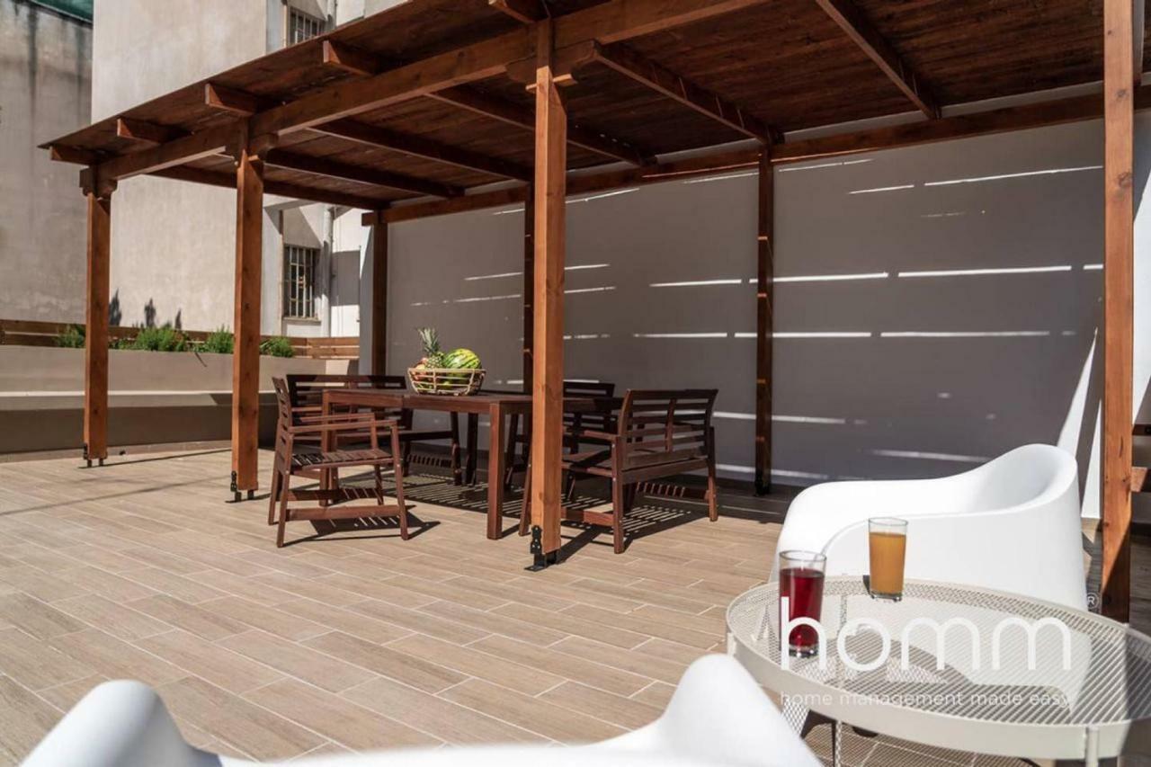 Nemeseos 1St Floor Homm Apartment With Roof Garden And Wading Pool Atena Exterior foto