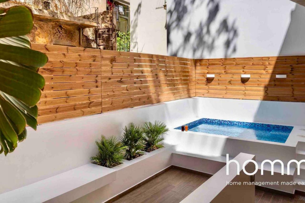 Nemeseos 1St Floor Homm Apartment With Roof Garden And Wading Pool Atena Exterior foto