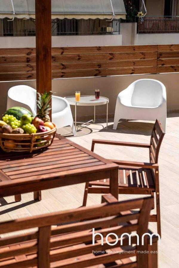 Nemeseos 1St Floor Homm Apartment With Roof Garden And Wading Pool Atena Exterior foto
